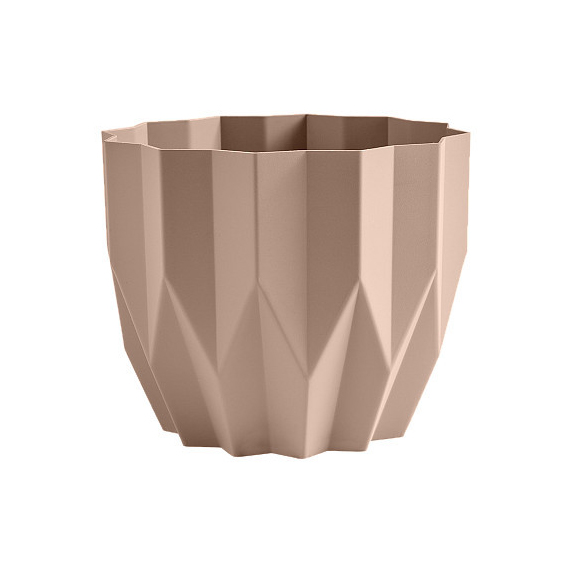 Кашпо "Геометрия" (3л.) Цв. Фраппе (Арт. КШ-4451)