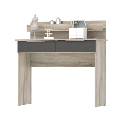 Венеция Стол туалетный дуб Серый К./Графит