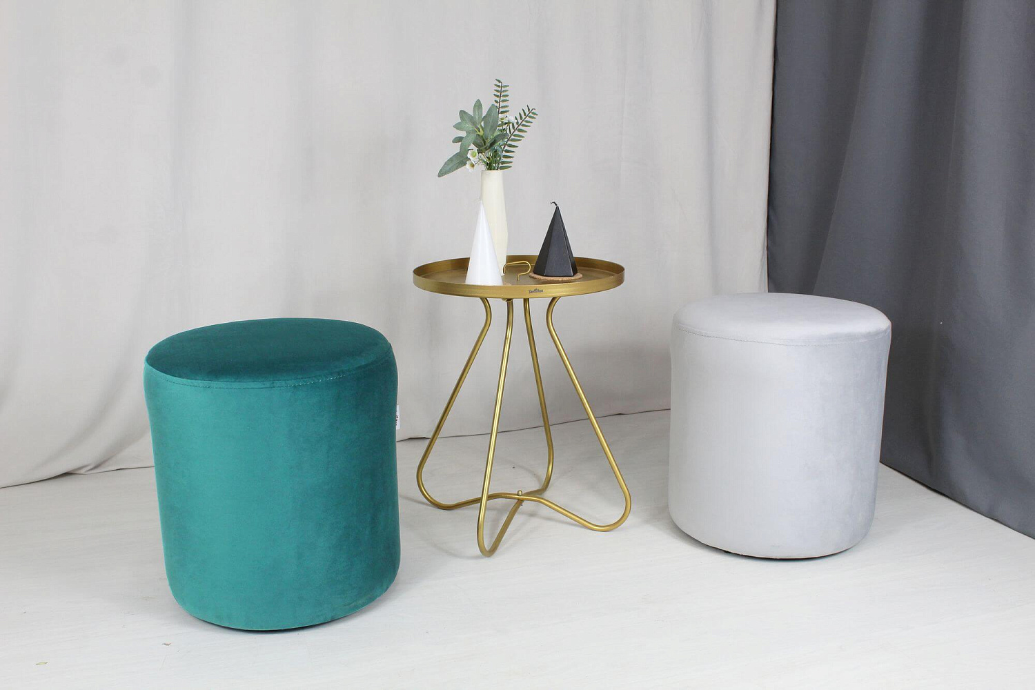 Банкетка Sheffilton SHT- B12 Серое облако