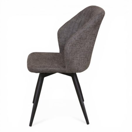 Стул Бьянка NEW Поворотный ML12-горький шоколад+нога 360F40 черный