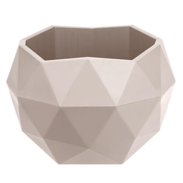 Кашпо "Топаз" (2,5л.) Цв. Пудровый (Арт. КШ-9128)