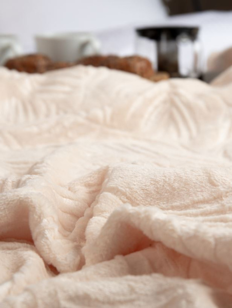 Плед Texrepublic фланель тиснёный 200*220 АРТ.30718