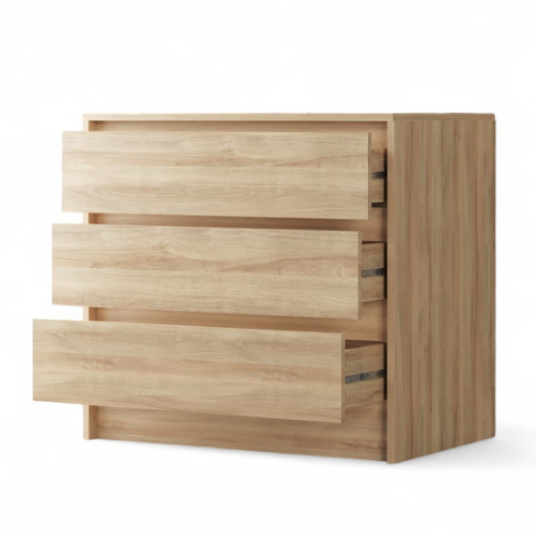 Комод Венсен 3 ящ. Дуб Сонома