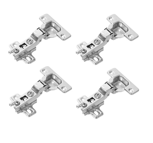 Петля 4-х шарнирная 35мм, 110град.9мм полувкладная/