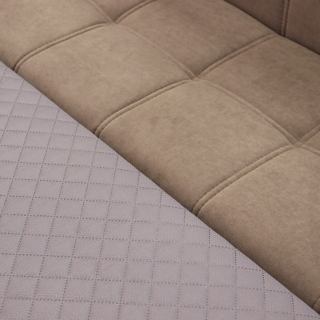 Кухонный уголок "Капучино 3-1" (Правый) (Tesla 05/Nubuk Ground 7) мдф Дуб Шато